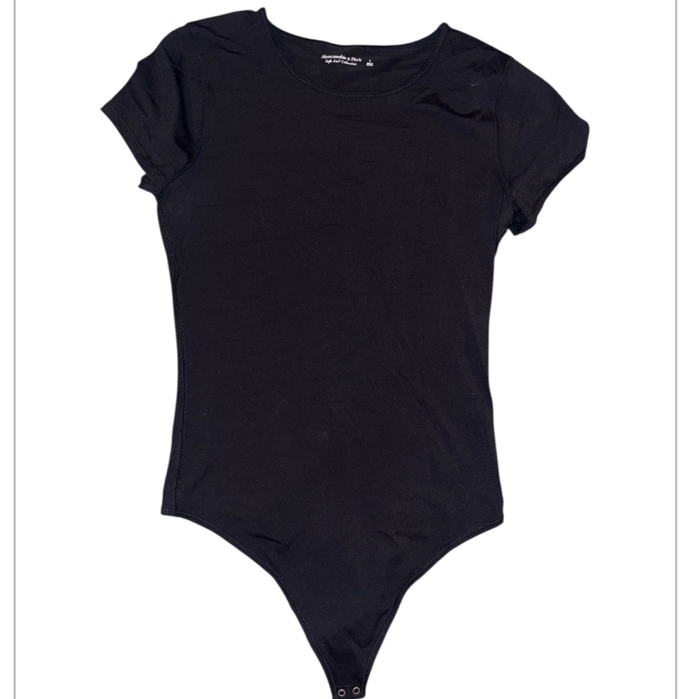 Abercrombie & Fitch Black Bodysuit Top / large